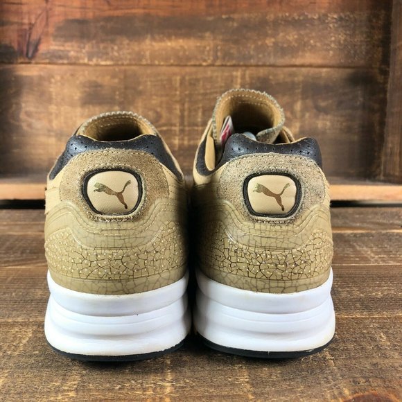 Puma Mens Trinomic XT 2 Tan Sneakers Shoes Size 14 - Picture 5 of 7